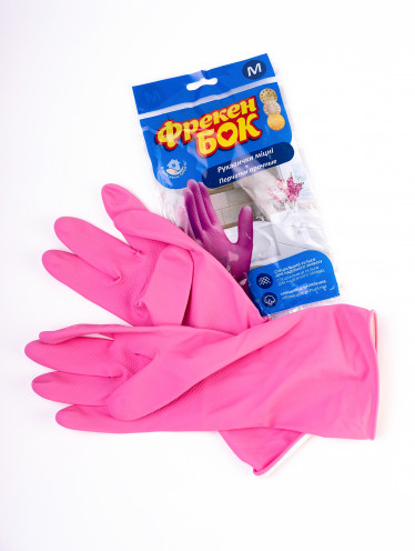 Перчатки резиновые прочные "Фрекен Бок"