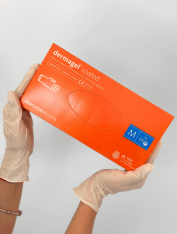 Перчатки латексные без пудры MERCATOR, 100шт