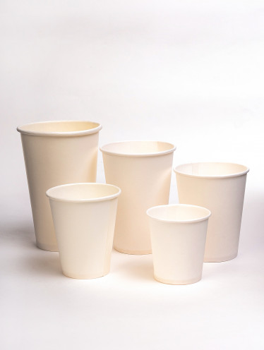 Стакан БУМАЖНЫЙ белый (50 шт/уп)