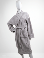 Халат махровый для отелей и спа CHILA™ (серый)