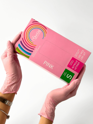 Перчатки нитриловые SanGig (плотность 3,5 г/м²) 100 шт