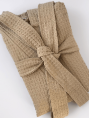 Вафельный халат для отелей и спа CHILA™ (бежевый)