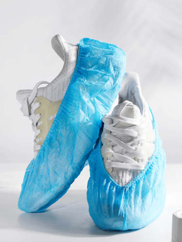 Бахилы 3 г/шт СПАНБОНД, синие (50 шт)