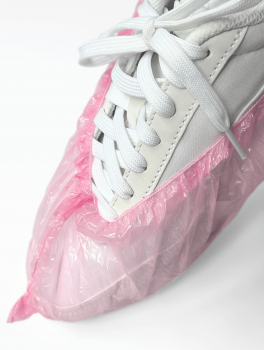 Бахилы 1,6 г/шт СТАНДАРТ, розовые (100 шт)