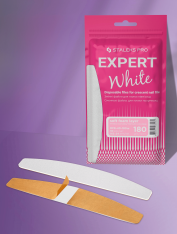 Сменные файлы белые на мягкой основе (180 грит) для пилы полумесяц Staleks Pro Expert 40 (30 шт)