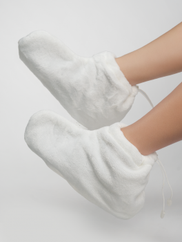 Носочки для парафинотерапии, белые