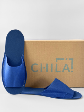 Тапочки одноразові "Економ" сині (100 пар)