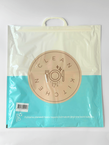 Термопакет многоразовый (с рисунком) 450*480, выдерживет до 8 кг