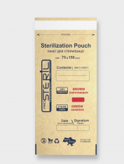 Крафт-пакеты 75х150 мм коричневые ProSteril (100 шт)