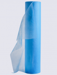 Простыни одноразовые 0.8х100м (плотность 20 мкн) голубые