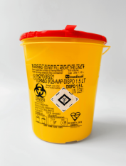 Контейнер DISPO для сбора игл и медицинских отходов, 1,5л