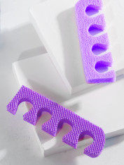 Разделитель пальцев для педикюру, фиолет. (20 пар/уп)