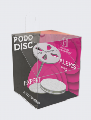 Педикюрный диск-основа (20 мм) Staleks Pro Pododisk M со сменными файлами 180 грит (5 шт)