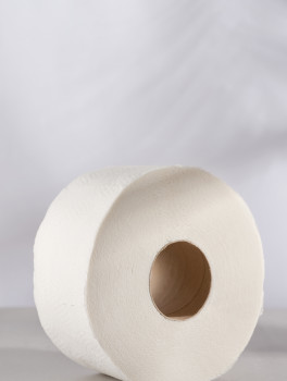 Туалетная бумага Джамбо 95 м, 2-слойная, белая