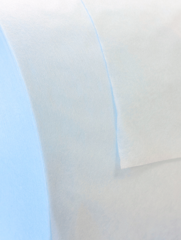 Простынь одноразовая 0.8х100 м (20 мкм) голубая