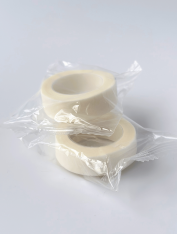 Скотч для наращивания и ламинирования ресниц, бумажный белый (9 м)