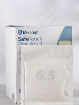 Перчатки стерильные без пудры, MEDICOM, 50 пар/уп, размер 8.5