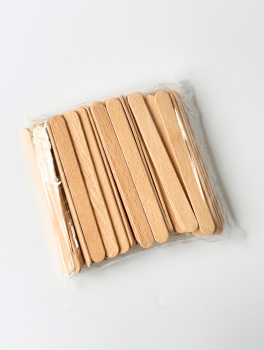 Шпатель МИНИ 9 см деревянный для депиляции (100 шт/уп)