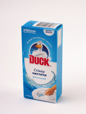 Стикер чистоты для унитаза, 3шт/уп "Туалетный утенок" (Морской)