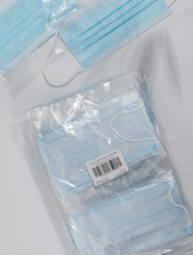 Маска медицинская в индивид. упаковке, НЕСТЕРИЛЬНАЯ