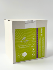 Салфетки спанлейс 35*40см, гладкие (100шт/уп) Monaco