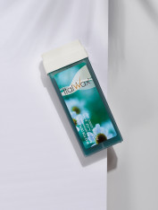 Воск в кассетах Italwax классический прозрачный, Азулен (100мл)