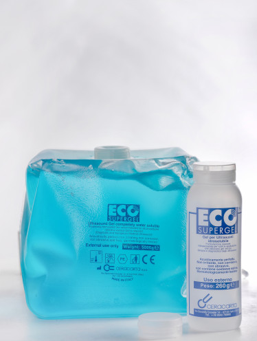 Гель для УЗИ "ECO SUPERGEL", Италия (5000 г) голубой
