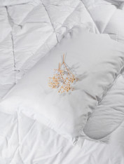 Наволочка 70*70 см БЯЗЬ, Белая