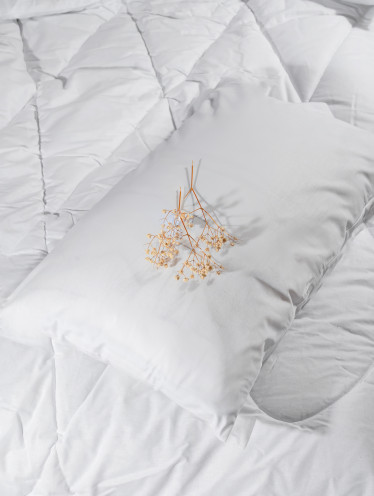 Наволочка 70*70 см БЯЗЬ, Белая