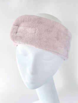 Косметическая повязка на голову с липучкой, пудра