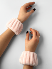 Напульсники, нарукавники для умывания, розовые CHILA™