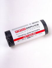 Пакеты для мусора 35л/30шт HD, PRO-Service OPTIMUM (черные)