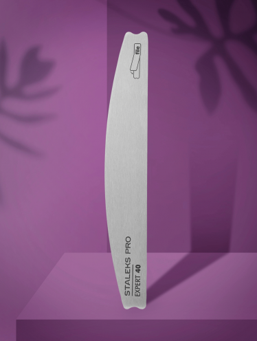 Пилка-основа металлическая полумесяц Staleks Pro Expert 40