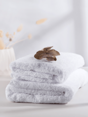 Полотенце махровое, белое (50*90см), Турция