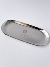 Лоток для инструмента Klever beauty, серебряный