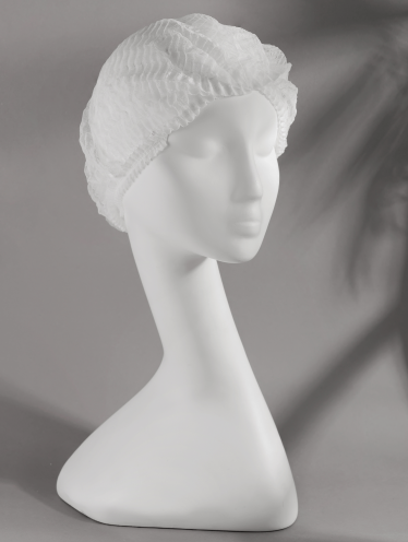 Шапочка одноразовая белая (100 шт)