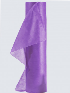 Простыни одноразовые 0.8х100 м (плотность 25 мкм) фиолетовые