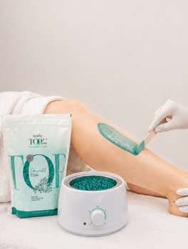 Гарячий віск у гранулах Italwax TOP Line, Смарагд (750г)