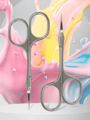 Ножницы профессиональные для кутикулы Staleks Pro Asymmetric Uniq 20 Type 4