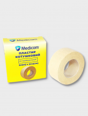 Пластырь медицинский MEDICOM (тканевая основа) 5м х 2см