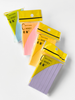 Спонж косметологический прессованный, лавандовый (12шт/уп)