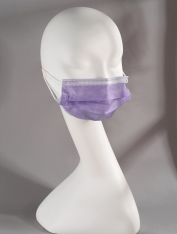 Маска одноразовая, ФИОЛЕТОВАЯ