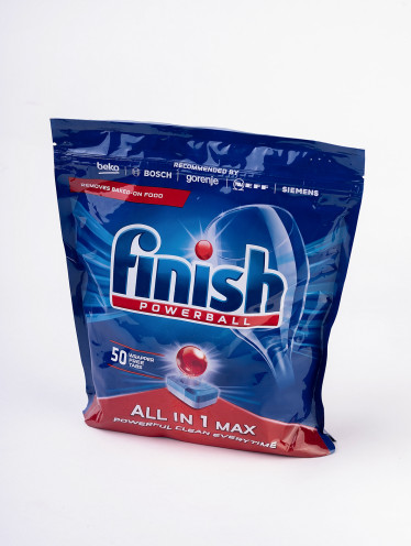Таблетки для посудомоющих машин "Всё-в-1" Finish (48 шт/уп)