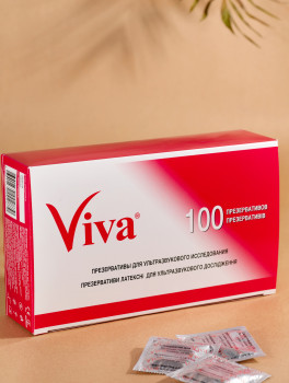 Презервативы для УЗИ, Viva (100 шт/уп)