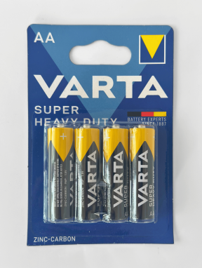 Батарейки пальчиковые (АА) VARTA 1.5V (4шт/уп)