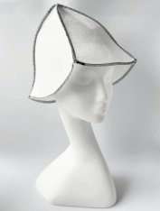 Шапочка для бани, белая (1 шт)