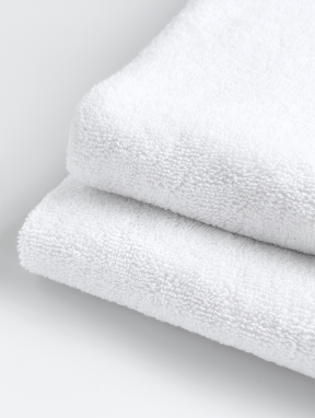 Полотенце махровое, белое (70*140см), Турция