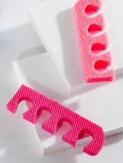 Разделитель пальцев для педикюру, розовый (20 пар/уп)