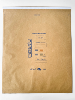 Крафт-пакети 380х450 мм коричневі ProSteril (100шт)