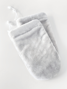 Рукавиці для парафінотерапії, світло-сірі